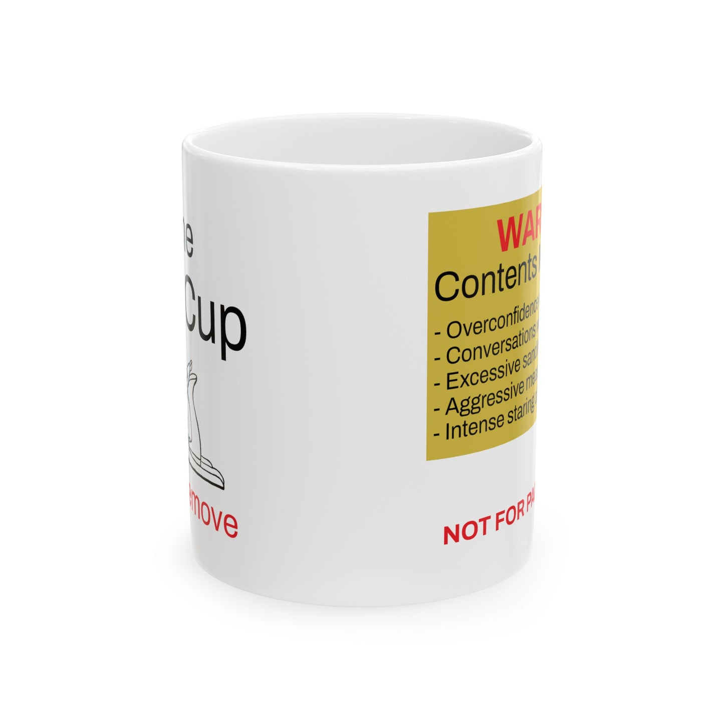 Shop Mug - Funny 11oz Ceramic Coffee Cup, Perfect for Gift, Shop Humor, Unique Decor, Conversation Starter