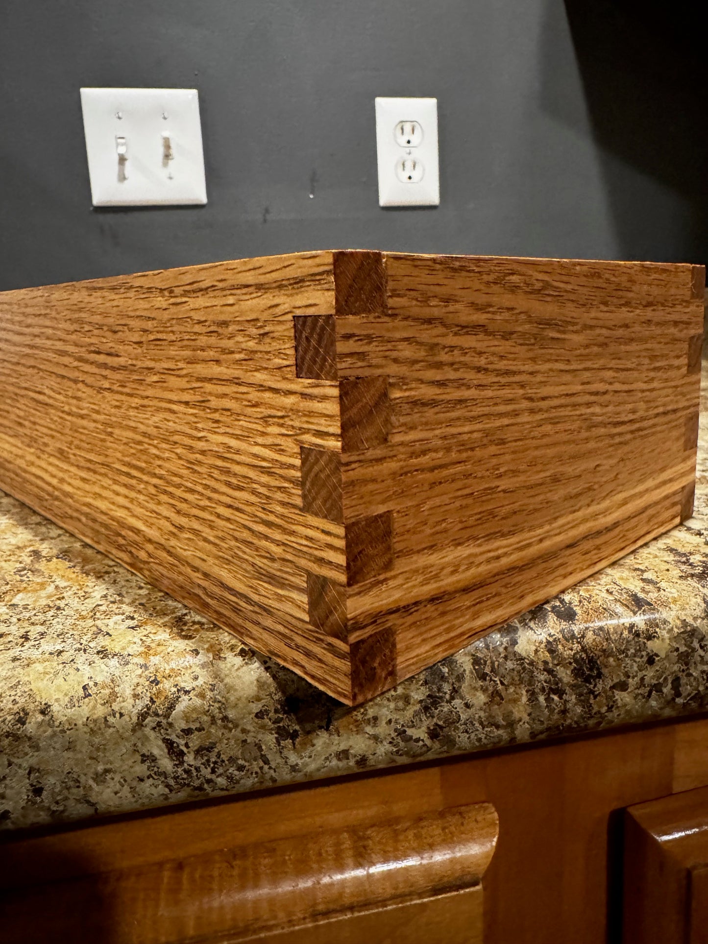 Oak Box / Oak Container / Oak Presentation Box