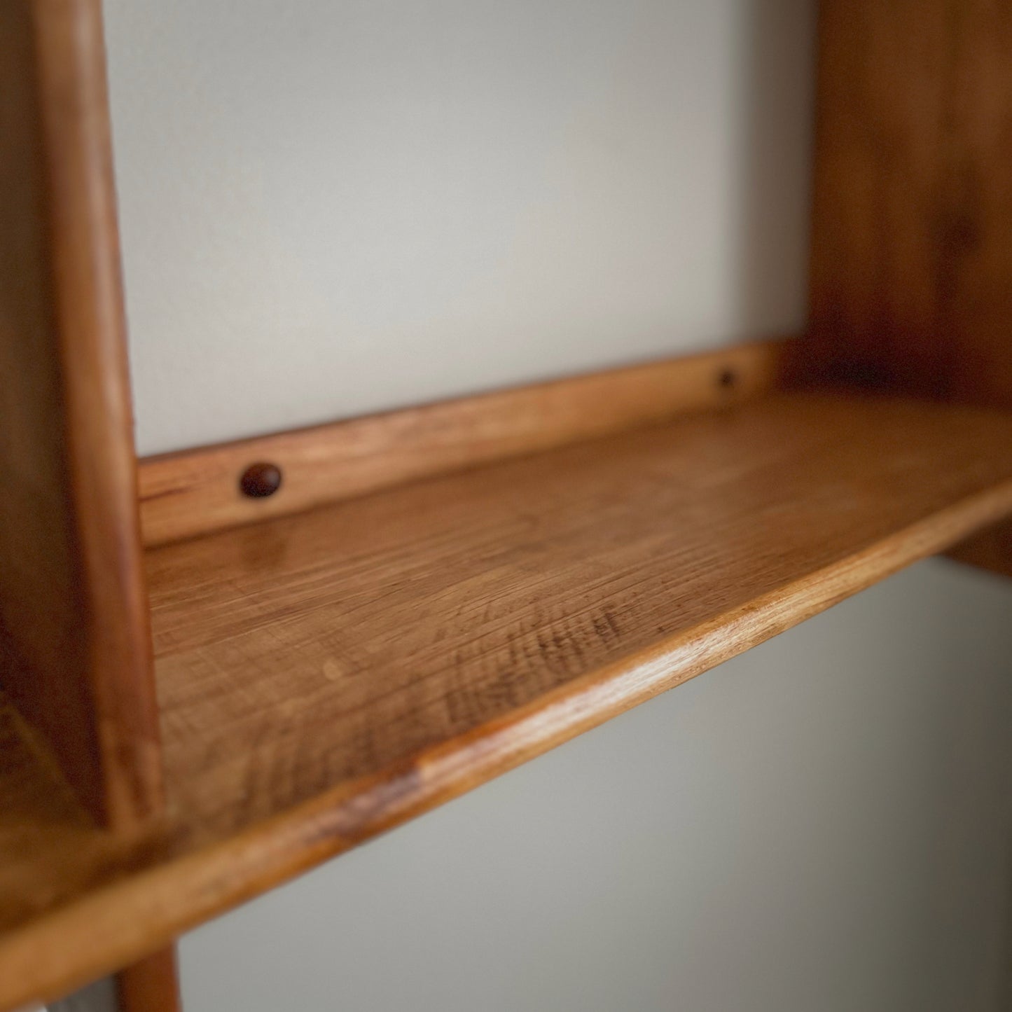 Two Tier Square Shelf | Farmhouse Shelf | Rustic Shelf